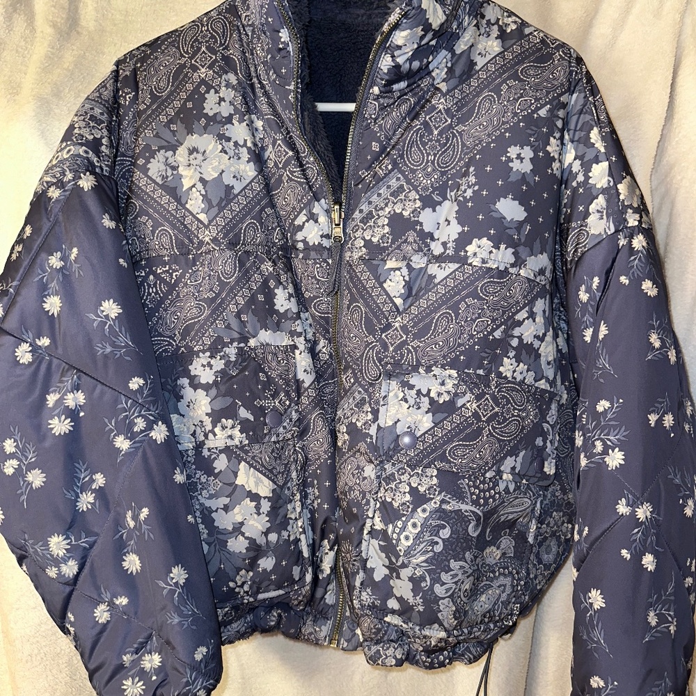 American Eagle Reversible Bomber Jacket